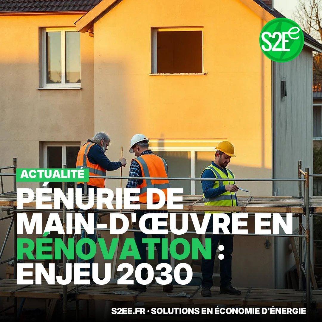 D'ici 2030, la rénovation énergétique manquera de bras. Sérieusement.