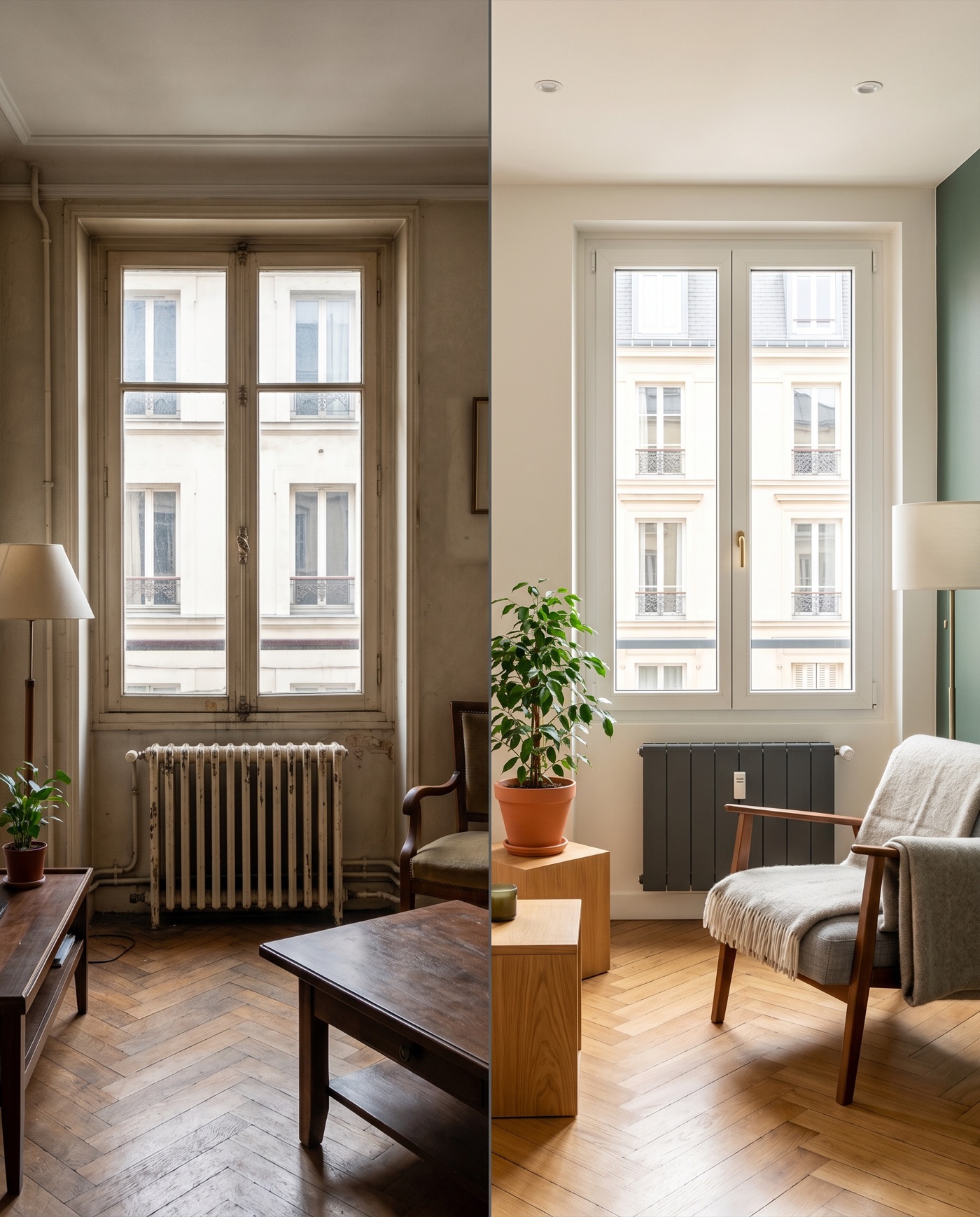 Documentation technique d'un chantier S2EE — résultat intérieur rénové